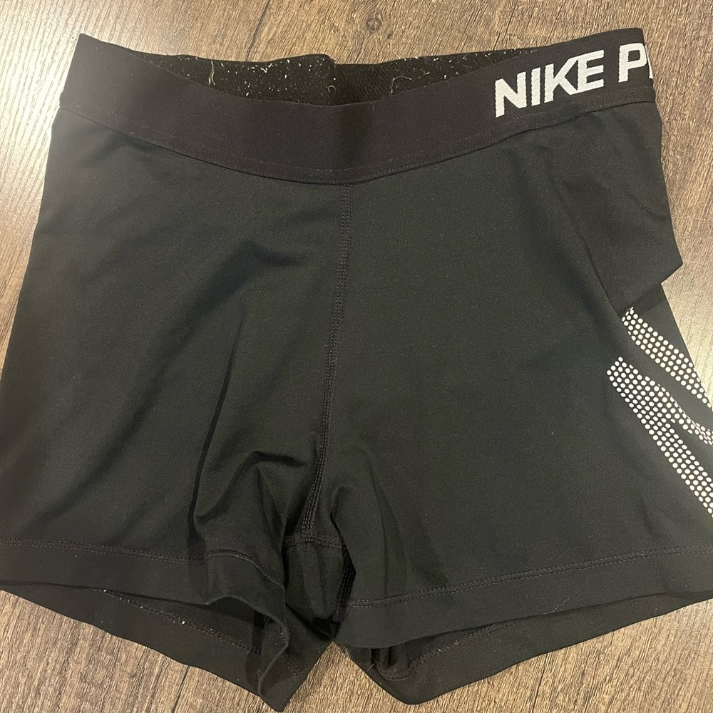 Nike Black Athletic Shorts with Compression Fit
